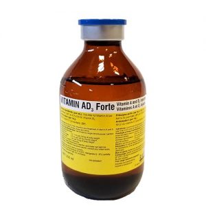 bottle filled with vitamin AD3 Forte