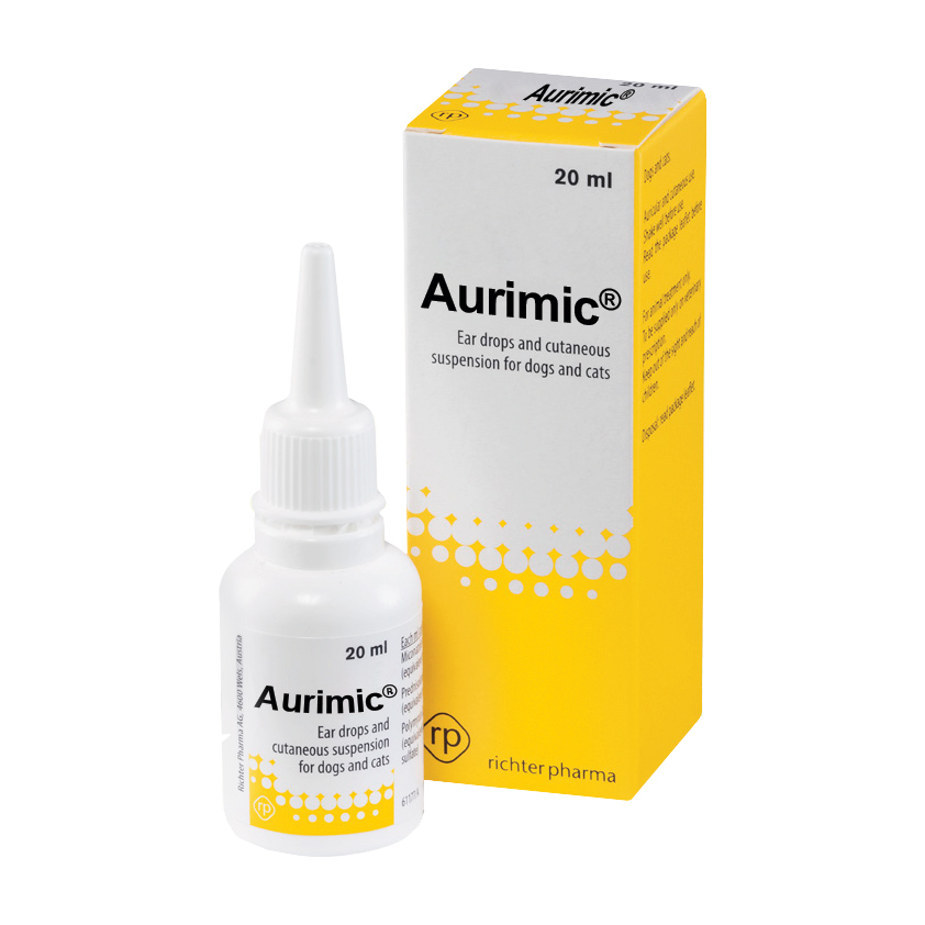 small white bottle of aurimic
